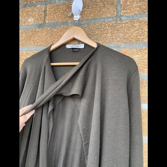Marina Rinaldi virgin wool cardigan medium - Picture 9 of 10